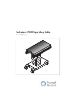 Trumpf TruSystem 7000 Service Manual предпросмотр