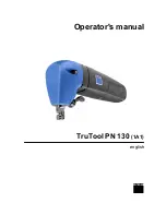 Preview for 1 page of Trumpf TruTool PN 130 Operator'S Manual