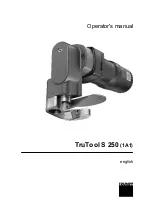 Trumpf TruTool S 250 Operator'S Manual предпросмотр