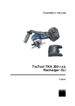 Preview for 1 page of Trumpf TruTool TKA 300 Operator'S Manual