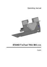 Предварительный просмотр 1 страницы Trumpf TruTool TKA 500 Operating Manual