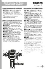 Preview for 5 page of Truper Expert 100894 Manual