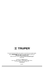 Preview for 8 page of Truper 10068 Manual