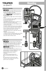 Preview for 8 page of Truper 100989 Manual