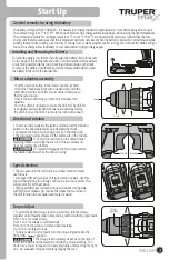 Preview for 7 page of Truper 101404 Manual