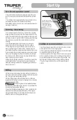 Preview for 8 page of Truper 101404 Manual