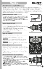 Preview for 7 page of Truper 101405 Manual