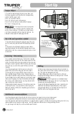 Preview for 8 page of Truper 101405 Manual