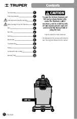 Предварительный просмотр 2 страницы Truper 101508 Manual