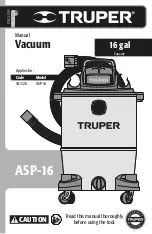 Preview for 1 page of Truper 101520 Manual