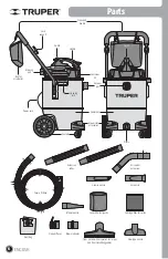 Предварительный просмотр 6 страницы Truper 101522 Manual