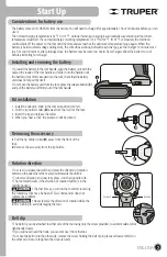 Предварительный просмотр 7 страницы Truper 101606 Manual