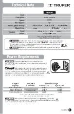 Предварительный просмотр 3 страницы Truper 101843 Manual