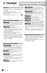 Preview for 14 page of Truper 102273 Manual