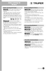 Preview for 5 page of Truper 102415 Manual