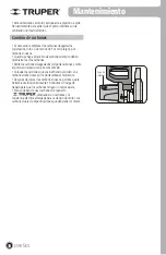 Preview for 10 page of Truper 11723 Manual