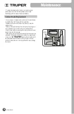 Preview for 22 page of Truper 11723 Manual