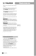 Preview for 22 page of Truper 11779 Manual