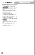 Preview for 8 page of Truper 12128 Manual