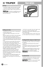 Preview for 12 page of Truper 12464 Manual