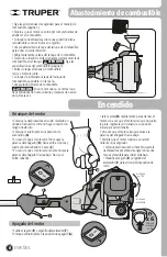 Предварительный просмотр 8 страницы Truper 12497 Manual