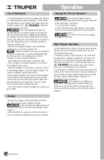 Preview for 26 page of Truper 12908 Manual