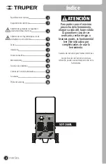 Preview for 2 page of Truper 13106 Instruction Manual