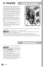 Preview for 8 page of Truper 13106 Instruction Manual