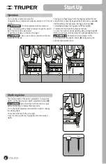 Предварительный просмотр 8 страницы Truper 13181 Manual