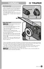 Preview for 31 page of Truper 13190 Manual