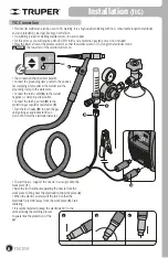 Предварительный просмотр 22 страницы Truper 13695 Manual