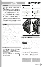 Предварительный просмотр 23 страницы Truper 13695 Manual