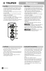 Preview for 32 page of Truper 14359 Manual