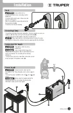 Предварительный просмотр 21 страницы Truper 17335 Manual