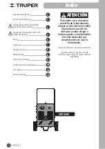 Предварительный просмотр 2 страницы Truper 17958 Manual