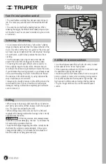 Preview for 20 page of Truper 18154 Manual