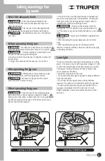 Preview for 17 page of Truper CALA-A2 Manual