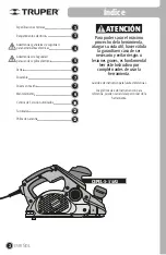 Preview for 14 page of Truper CEPEL-3-1/4A3 Manual