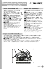 Preview for 17 page of Truper CEPEL-3-1/4A3 Manual