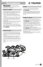 Preview for 21 page of Truper CEPEL-3-1/4A3 Manual