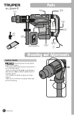 Предварительный просмотр 6 страницы Truper EXPERT SDS MAX RMAX-15NX Manual