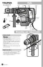 Предварительный просмотр 6 страницы Truper EXPERT SDS MAX RMAX-7NX Manual