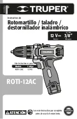 Предварительный просмотр 1 страницы Truper ROTI-12AC Manual