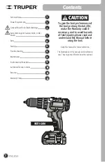 Preview for 14 page of Truper ROTI-20N Manual