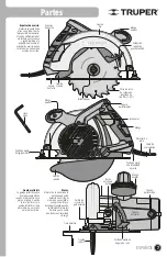 Предварительный просмотр 7 страницы Truper SICI-7-1/4A3 11004 Manual