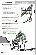 Preview for 8 page of Truper SINCO-10X2 Manual