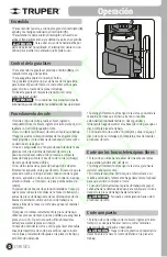 Preview for 12 page of Truper SINCO-10X2 Manual