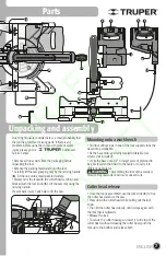 Preview for 23 page of Truper SINCO-10X2 Manual