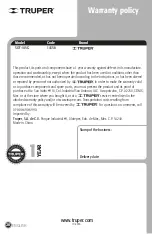 Preview for 40 page of Truper SOT-145G Manual