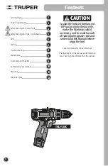 Предварительный просмотр 14 страницы Truper TALI-12AC Manual